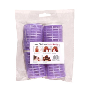 Large Velcro self-adhesive hair curler bangs curly fluffy hair root roll nylon air curler hair curler batch