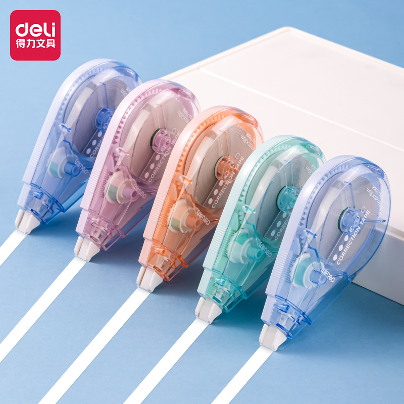 Deli Stationery Xz103 Correction Belt Large Capacity Correction Belt Correction Belt Modification Belt School Supplies