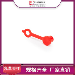 Essentra益昇華プラスチックの花はほこり防止の赤いsr 1019バターの口の蓋を握りやすいです。
