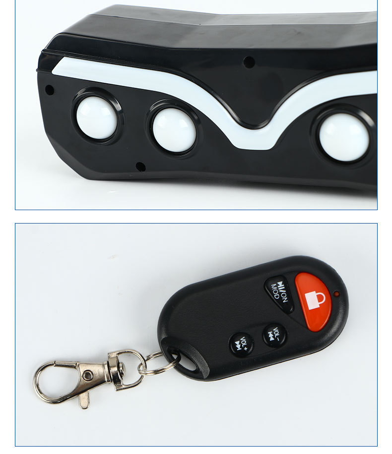 Motorcycle-Specific App Voice-Controlled In-Car Mp3 Player Supports Fm/U Disk, 12V Cigarette Lighter Powered Subwoofer