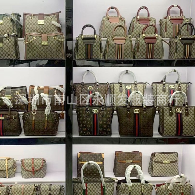 Ladies bag supply inventory clearance fashion Miscellaneous Live bag women's new big bag Guangzhou inventory wholesale