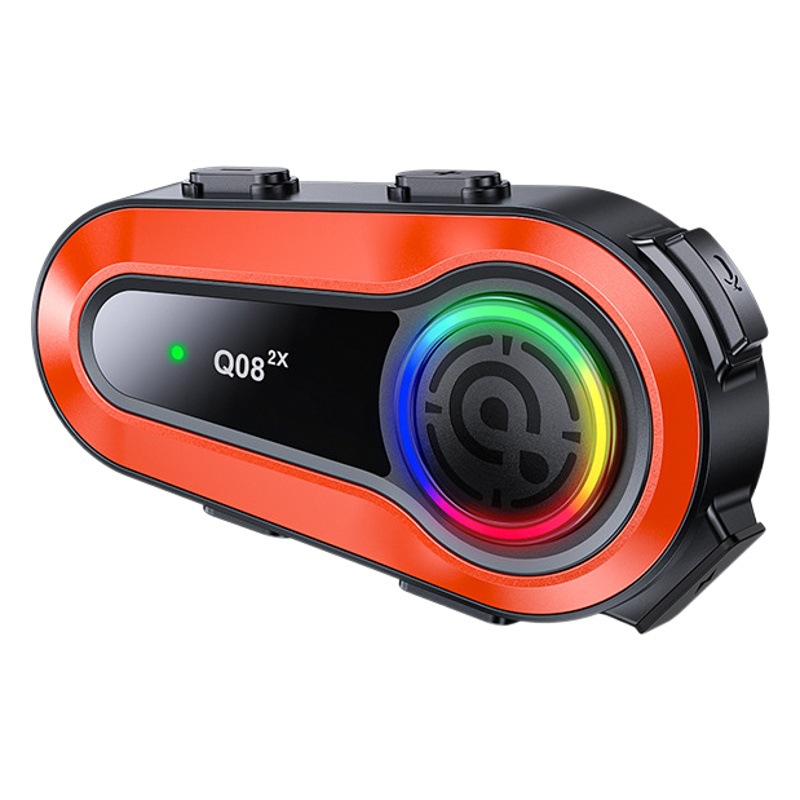 Q082X casco auricular Bluetooth 1000 m doble intercomunicador casco de la motocicleta auriculares Amazon producto caliente