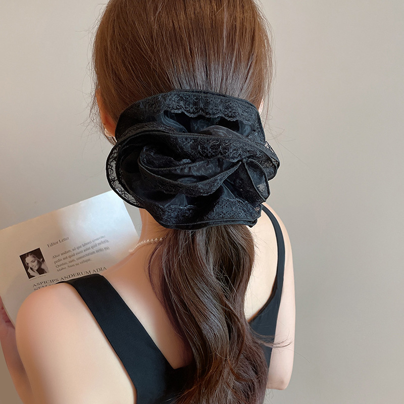 Women's Gender Women's Simple Style Classic Style Solid Color Lace Hair Tie