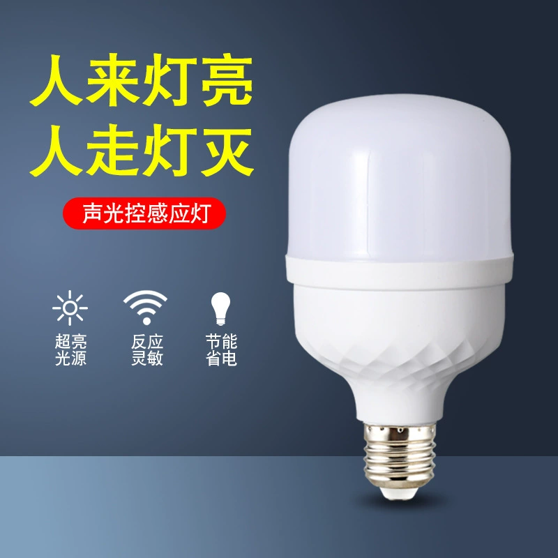 Промышленная LED индукционная аварийная лампа с музыкальным сопровождением для коридора