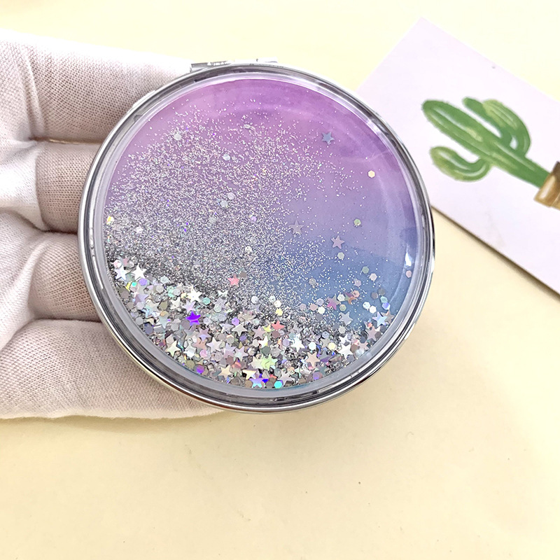 圆形星空流沙镜