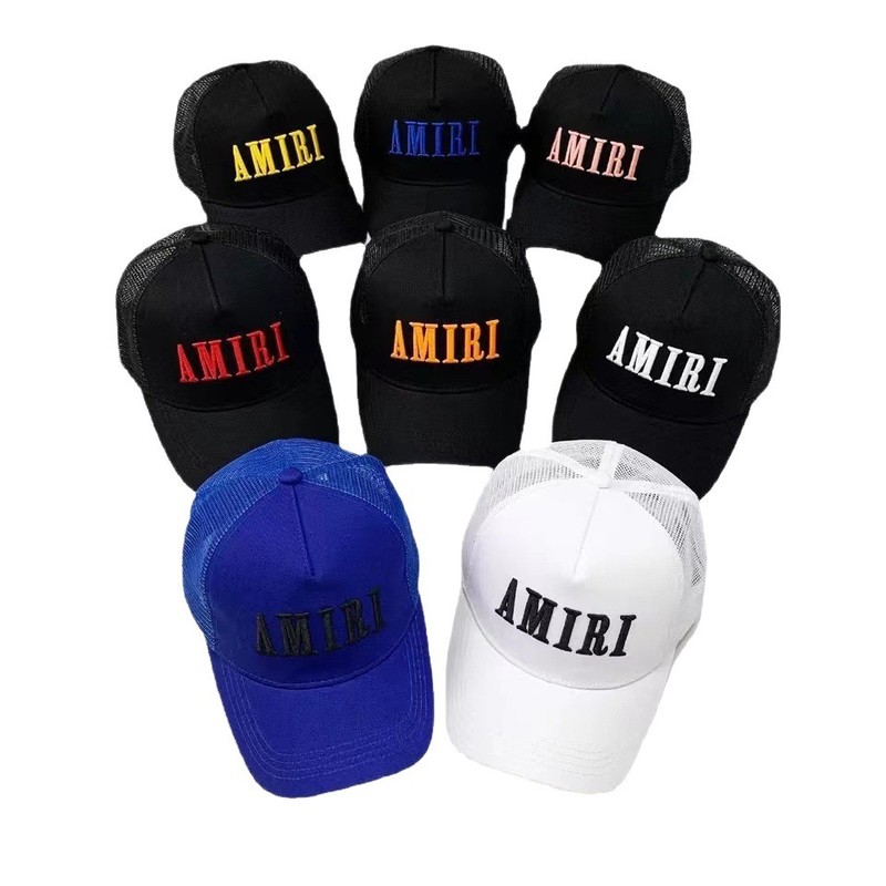 AMIRI 高街风 男女同款棒球帽防晒潮流时尚夏天刺绣棒球帽|undefined