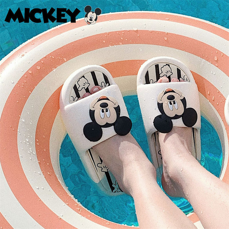 Summer Mickey and Minnie Slippers for Men and Women, Cartoon Style, Cute and Adorable, Soft and Comfortable for Couples