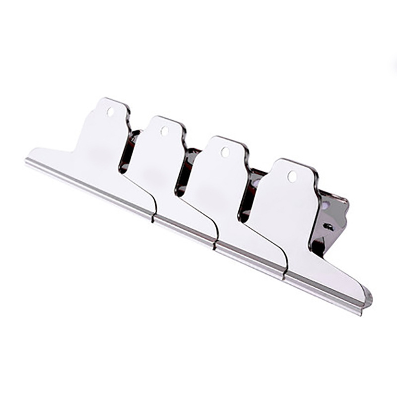 Clip de acero inoxidable, abrazadera de acero inoxidable, abrazadera de facturas de gran tamaño, suministros de oficina, abrazadera de metal de encuadernación de documentos