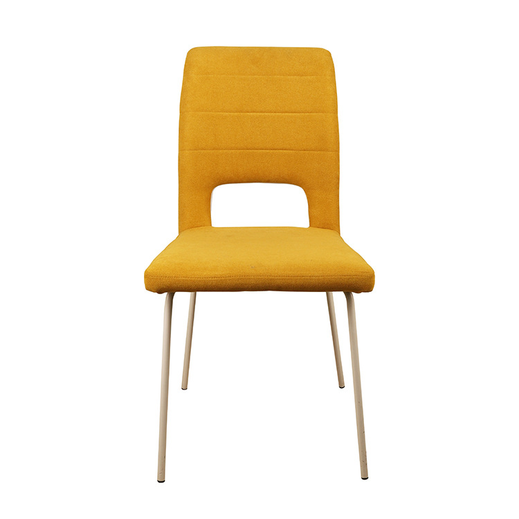 Silla de comedor nórdica, silla de respaldo simple, silla de comedor de lujo, silla de comedor de hotel, silla de mesa, taburete image 6