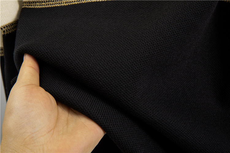 GraceChic Elegant Suit Collar For Women 2025 Spring And Autumn New Color Block Double-Breasted Knitted Top Wide-Leg Pants_voghion.com