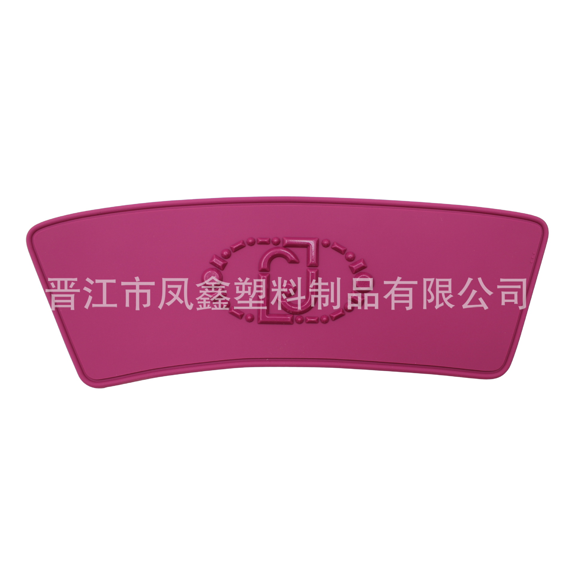 无钉头PVC拖鞋鞋面单面立体凹凸图样鞋面一字拖鞋鞋面滴塑开发样