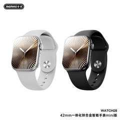 REMAX睿量42mm锌合金智能手表mini版运动跑步超长续航可蓝牙通话
