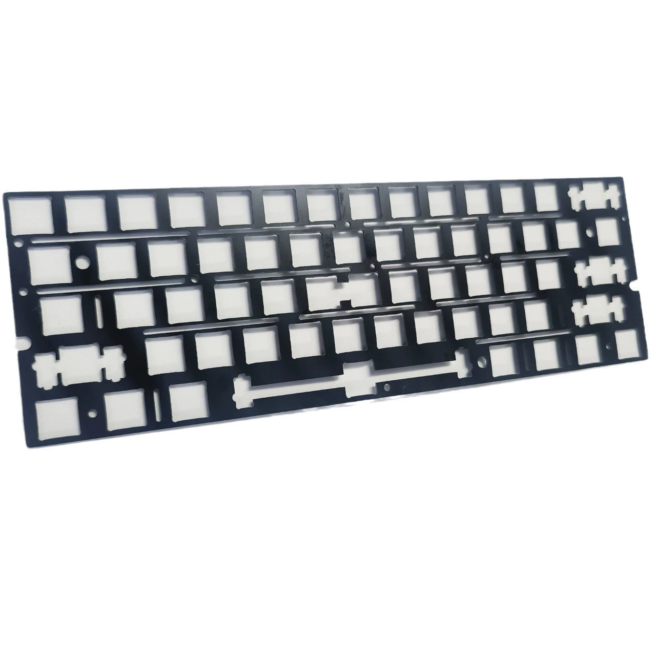 Звукопакет Wooting 60HE FR4 чёрное ядро, погружённая позолота, платформа из смеси хлопка, магнитный вал, индивидуальная настройка