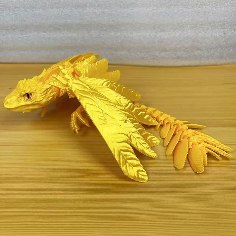 3D打印始祖鸟祖龙羽毛飞龙关节可动仿真儿童玩具摆件网红创意跨境|undefined