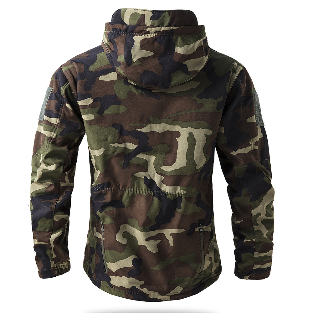 Men's 3-in-1 Breathable Windproof Camouflage Outdoor Jacket_voghion.com