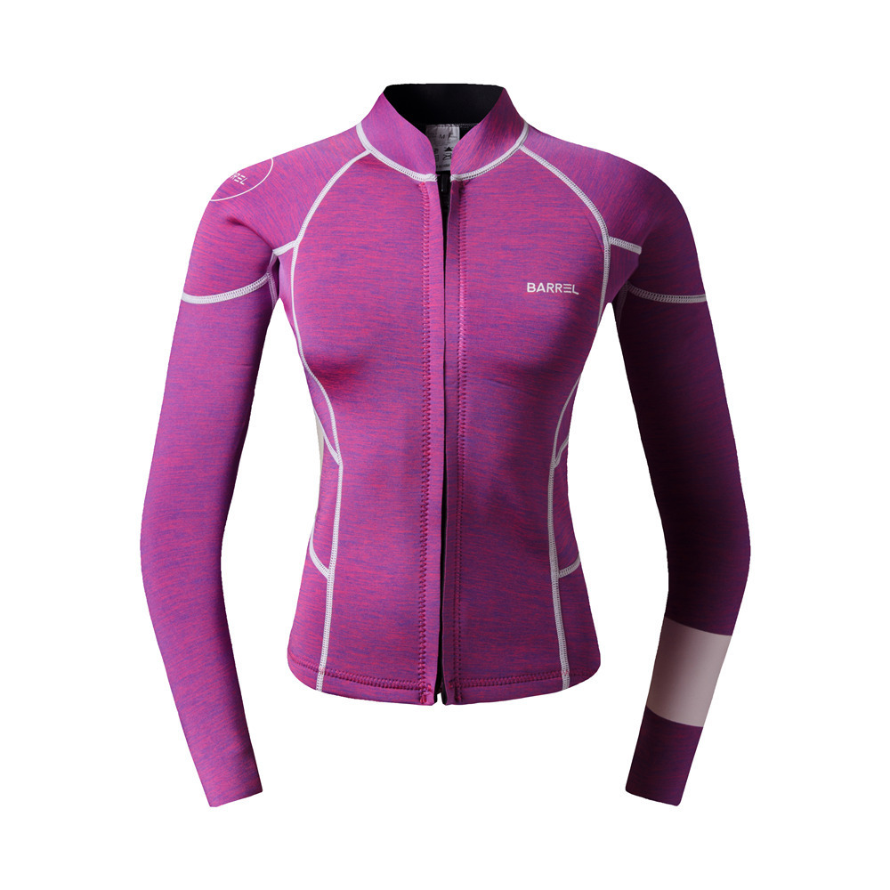 2mm Wetsuit Women's Long Deep Diving Wetsuit Snorkeling Wetsuit Split Warm Jumpsuit Sun Protection Wetsuit