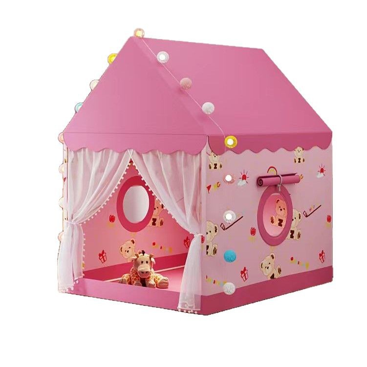 Casa de juguetes para niños, tiendas de campaña para niños, castillo de juguetes, casa de juguetes, mosquiteros, regalo de cumpleaños.