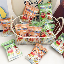 蜡笔小新散装棉花糖抹茶可可味周岁生日满月伴手礼喜糖搭配批发