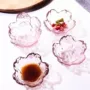 金边家用日式粉色醋碟