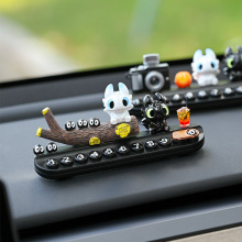 可爱卡通汽车挪车电话牌车上可隐藏临时停车号码牌车载创意挪车牌