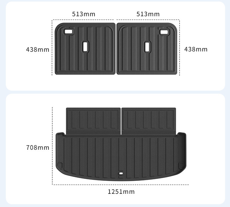 Suitable for 26 models of Lantu Taishan cars, special car-specific TPE floor mats, eco-friendly trunk mats
