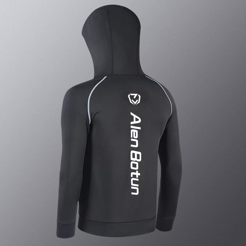 Chaqueta deportiva masculina primavera acondicionamiento físico rápido secado chaqueta deportiva primavera y otoño carrera profesional chaqueta de entrenamiento de la mañana