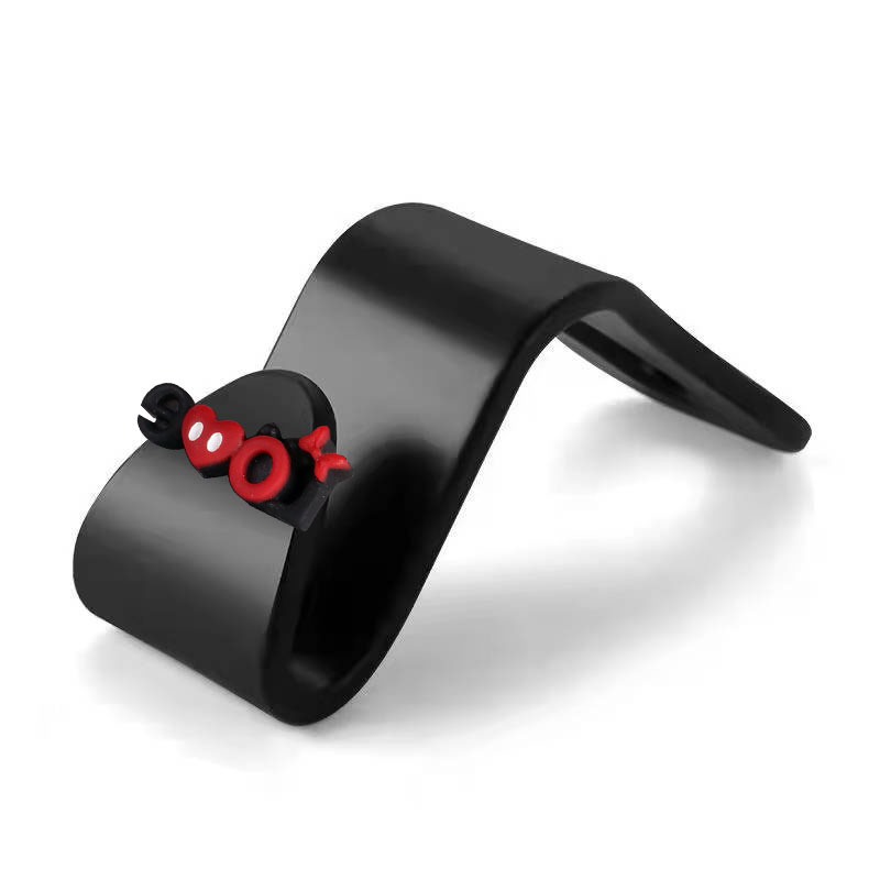 Suministros de decoración de automóviles Gancho de coche Red de Internet Sala de transmisión en vivo Regalos de dibujos animados Dingdong Gancho de asiento para llevar en coche