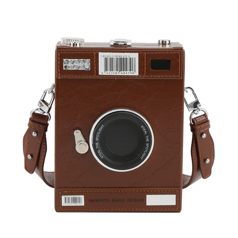 Bolsa de cámara de diseño de nicho 2023 otoño nuevo bolso de mujer retro embrague patrón bolsa de hombro Internet celebridad mismo estilo bolsa de mensajero