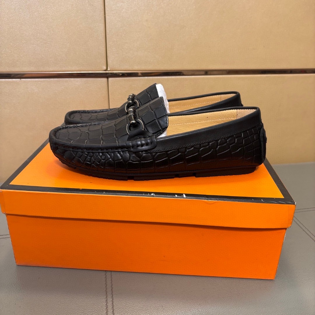 Herren Loafer Aus Echtleder Edle Freizeitschuhe Aus Rindsleder_voghion.com