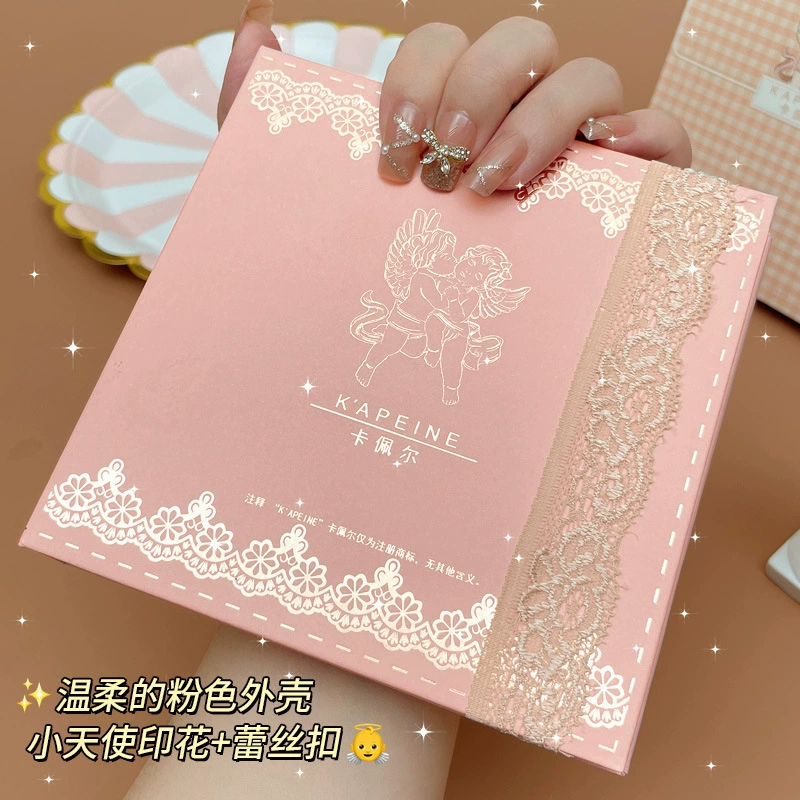 Палетка теней Capel Ten Color Angel, рельефный дизайн, жемчужные и мерцающие оттенки хайлайтер/румяна
