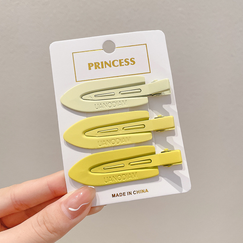 Horquilla de dopamina clip lateral femenino flequillo de sentido avanzado clip pequeño roto horquilla de moda clip lateral lindo clip bb clip tocado