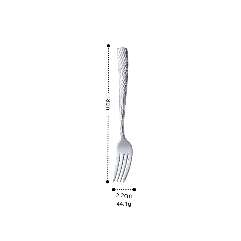 BSD-60 사각 손잡이 해머 디저트 포크