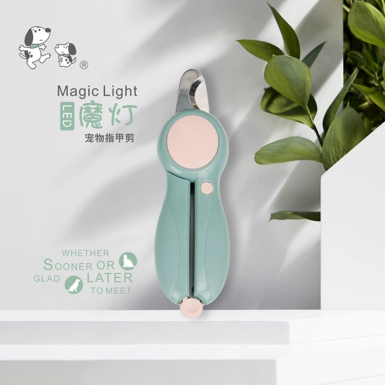 Pet LED кусачки для ногтей кошачьи шлифовальные машины для ногтей косметические чистящие средства кусачки для ногтей собак легкие кровостойкие кусачки для ногтей