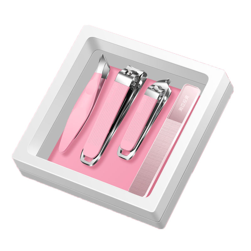Herramientas de corte de uñas oblicuas de pie de uñas caseras cuchillo plano conjunto de cuchillo pinzas de uñas damas image 5