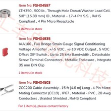 FUTEK ���ش����� FSH04597 �źŷŴ��� FSH04935������ FSH04503