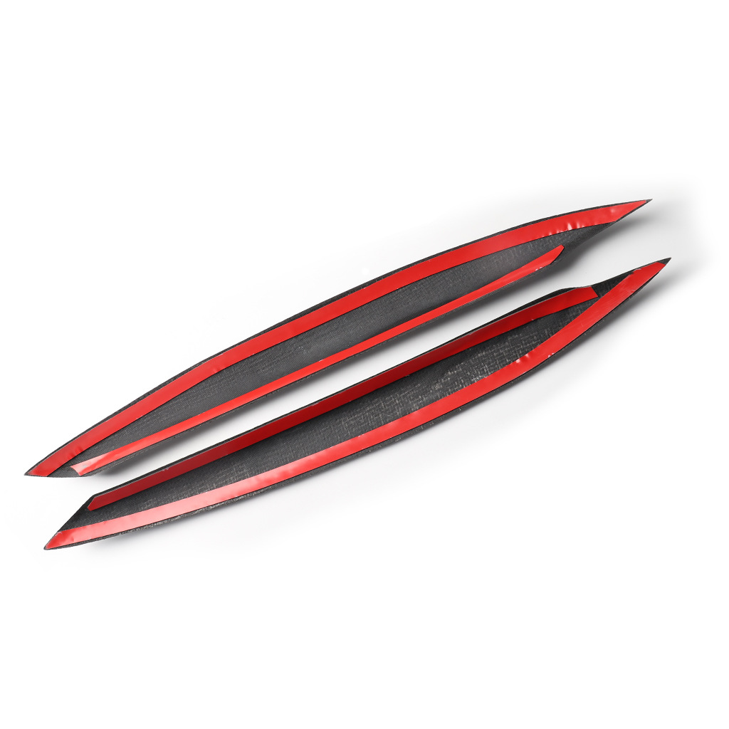 Suitable for 13-18 Volkswagen Golf 7mk carbon fiber modified lamp eyebrow eyebrow headlight decorative strip stickers