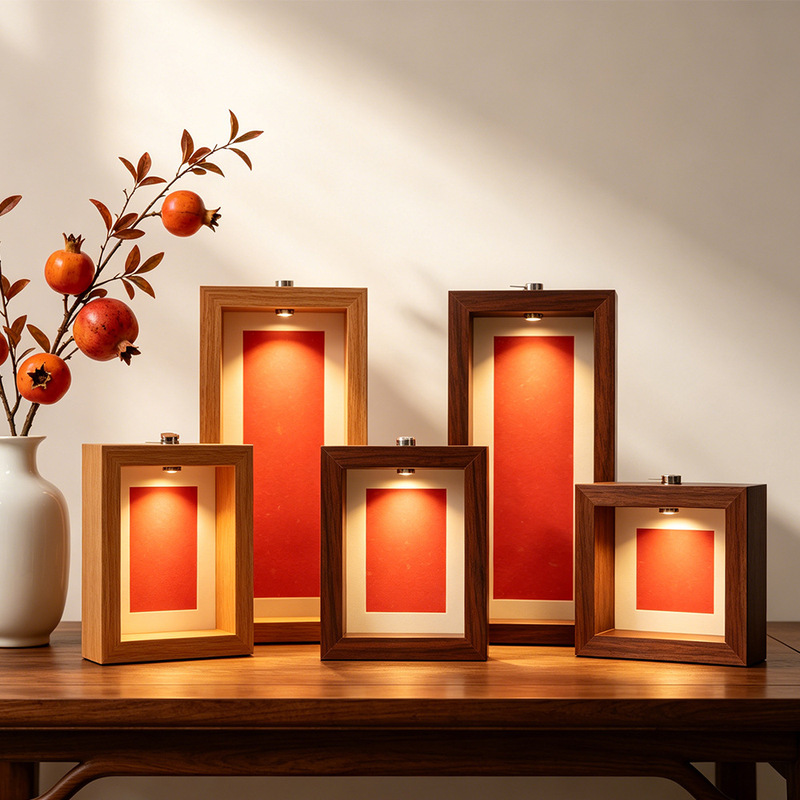 Chinese Style Calligraphy Night Light Photo Frame Wholesale Creative DIY Bedside Atmosphere Lamp Birthday Gift Decoration Ornament Chinese Style Calligraphy Night Light Photo Frame Wholesale Creative DIY Bedside Atmosphere Lamp Birthday Gift Decoration Ornament