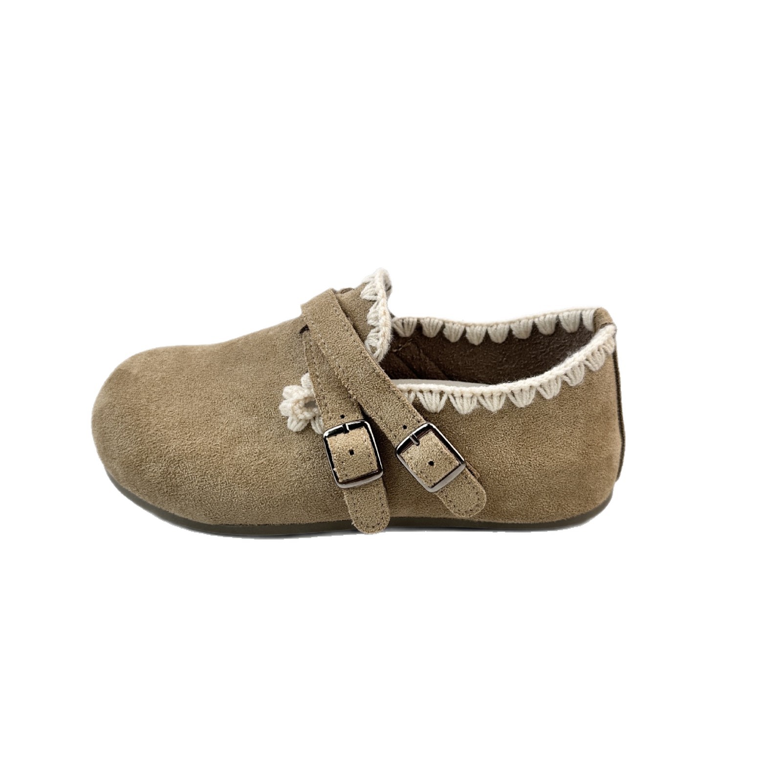 Far Poseen retro encaje botón Bocken zapatos de mujer 2025 otoño perezosos zapatos casuales Lefour