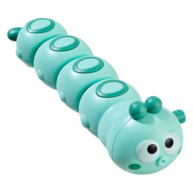 Подарок на день защиты детей Douyin в одном стиле, заводная гусеница, детская игрушка, заводная мультяшная милая семейная интерактивная игрушка