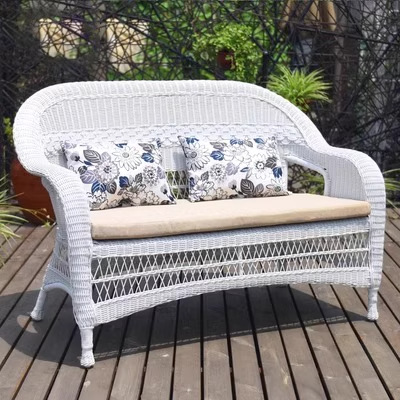 Mesas y sillas al aire libre patio jardín villa balcón al aire libre mecedora ratán casual combinación de sillas de ratán muebles de terraza al aire libre