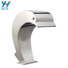 泳池设备 304不锈钢水疗冲击浴 水幕拍打浴 水疗弧钩泉 瀑布水景