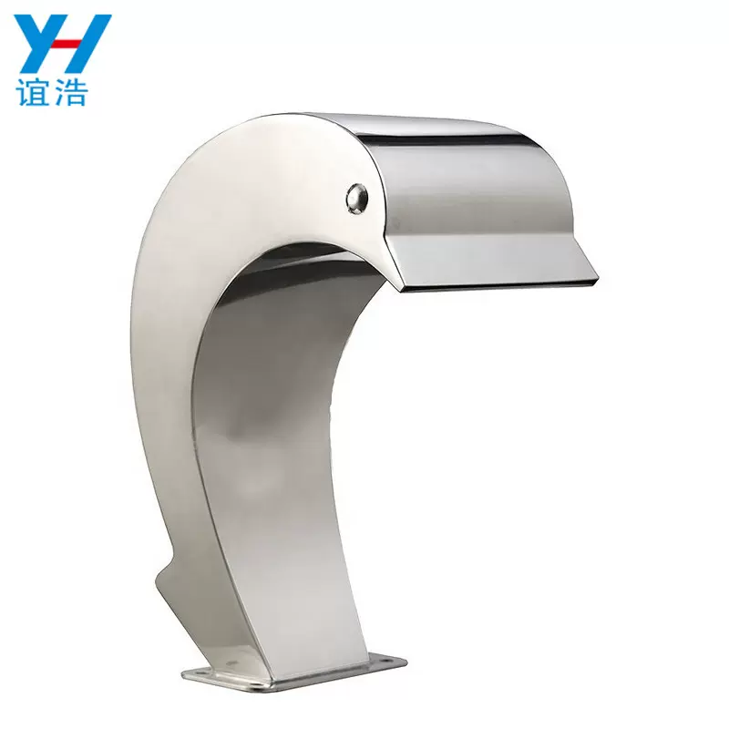 泳池设备 304不锈钢水疗冲击浴 水幕拍打浴 水疗弧钩泉 瀑布水景