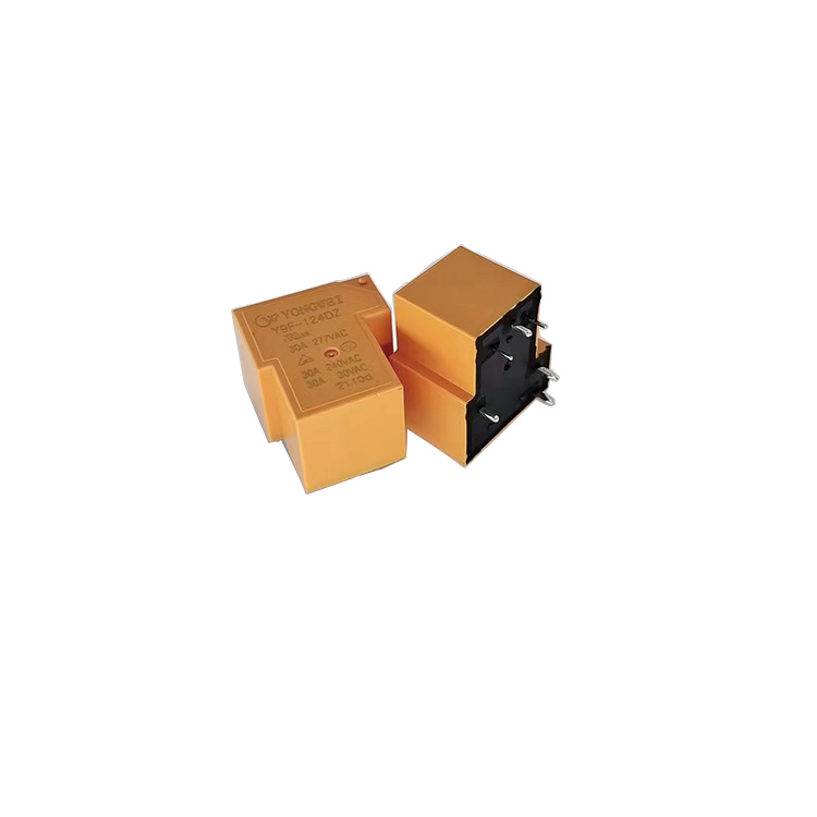 T90-124DZ 30A 6-pin power relay anti-wave anti-melting welding 5V/12/24V 5