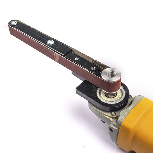 Model 100 angle grinder modified belt sander Woodworking belt sander Model 125 angle grinder modified mini belt sander