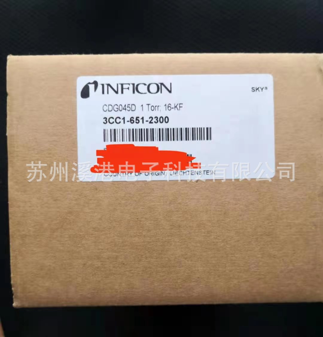九彩鹿INFICON CDG045D 1Torr 133Pa/1.33mbar  PN:3CC1-651-2300