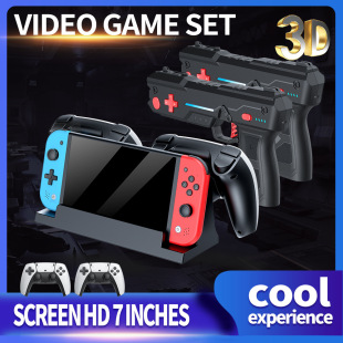 Cross-Border New M20Pro Hd 7inch Handheld Portable Game Console Ips Screen Open Source Nostalgic Retro Arcade Machine