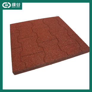 Gym non-slip rubber floor mat wear-resistant rubber floor tile gym shock-absorbing rubber floor mat