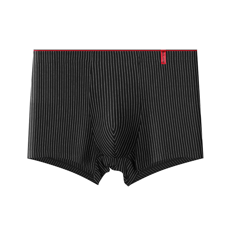 Ropa interior de algodón Hombre antibacteriano entrepierna inferior Boxer shorts deportes Boxer shorts cabeza juventud de los hombres más ropa interior de tamaño