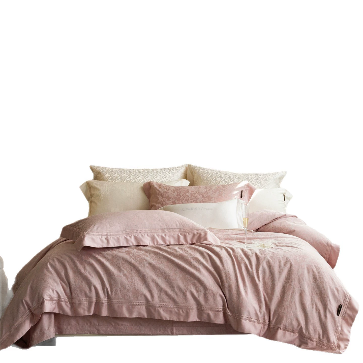 Elite bedspread, cotton set, light luxury style, 4 piece set