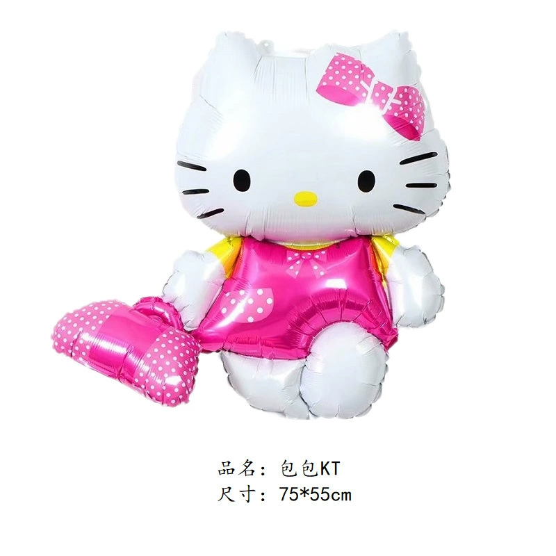 Карикатурный жилет для ходьбы Moe KT Cat Bow Cat Diamond Diamond Bike Ice Lingbao Angel Birthday Architecture Decoration